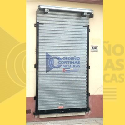 Cortinas metálicas de enrollar económicas