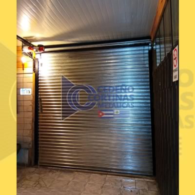 Cortinas metálicas para negocios